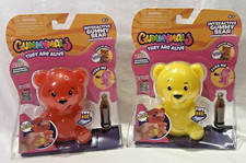 Gummymals Yellow  Red Interactive Super Squish Toy Gummy 20 Sounds - Lot of 2