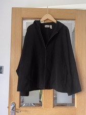 Ladies American Chico’s Smart Black Light Weightlight Jacket Size 3 Usa Used