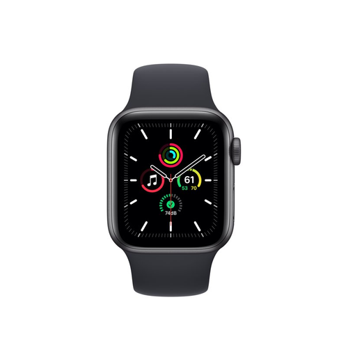 Apple Watch SE GPS 44mm Space Gray Aluminum Case with Midnight Sport  MKQ63LL/A | eBay
