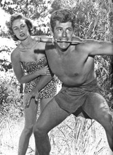 Vera Miles, Gordon Scott - Tarzan's Hidden Jungle (1955) - 8 1/2 X 11