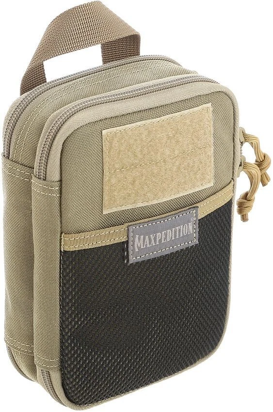 Maxpedition bolso de dois andares organi cáqui concha completa alça grande - Imagem 2 de 4