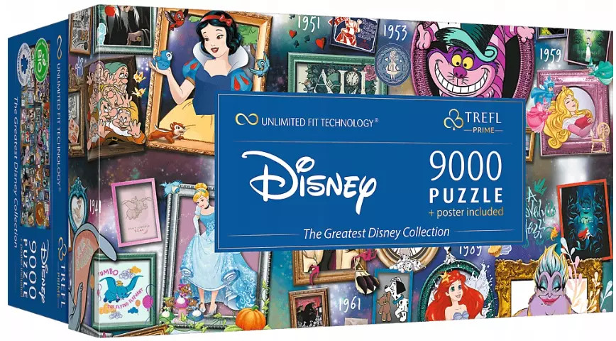 5900511810202 Puzzle 9000 elementw The Greatest Disney Collection Trefl 16190₽