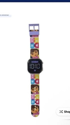 NWT! Dora The Explorer LED Watch