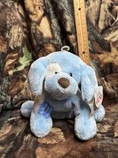 NWT Baby Gund Spunky Blue Puppy Dog Plush Early Cloud Stuffed Animal 58376 READ