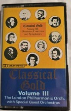 Classical Gold Volume 3 Cassette Tape Album Great Condition