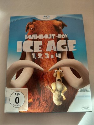 Ice Age: Teil 1 - 4 [4 Discs, Mammut-Box] Sehr guter Zustand