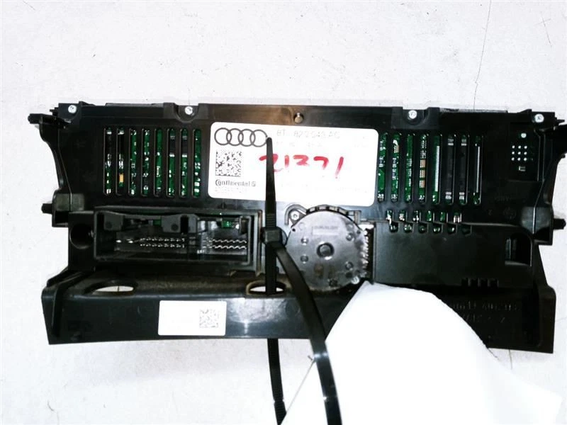 Audi A4 2009-2012 tablero control de temperatura doble clima con asiento térmico OEM  Foto 3 de 4