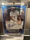 New Listing2025-26 Bowman - Chrome Prospect Autographs Sebastian Wilkins #CPA-SI Blue Mojo