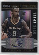 2014-15 NBA Hoops Hot Signatures Russ Smith #97 Auto 0c2