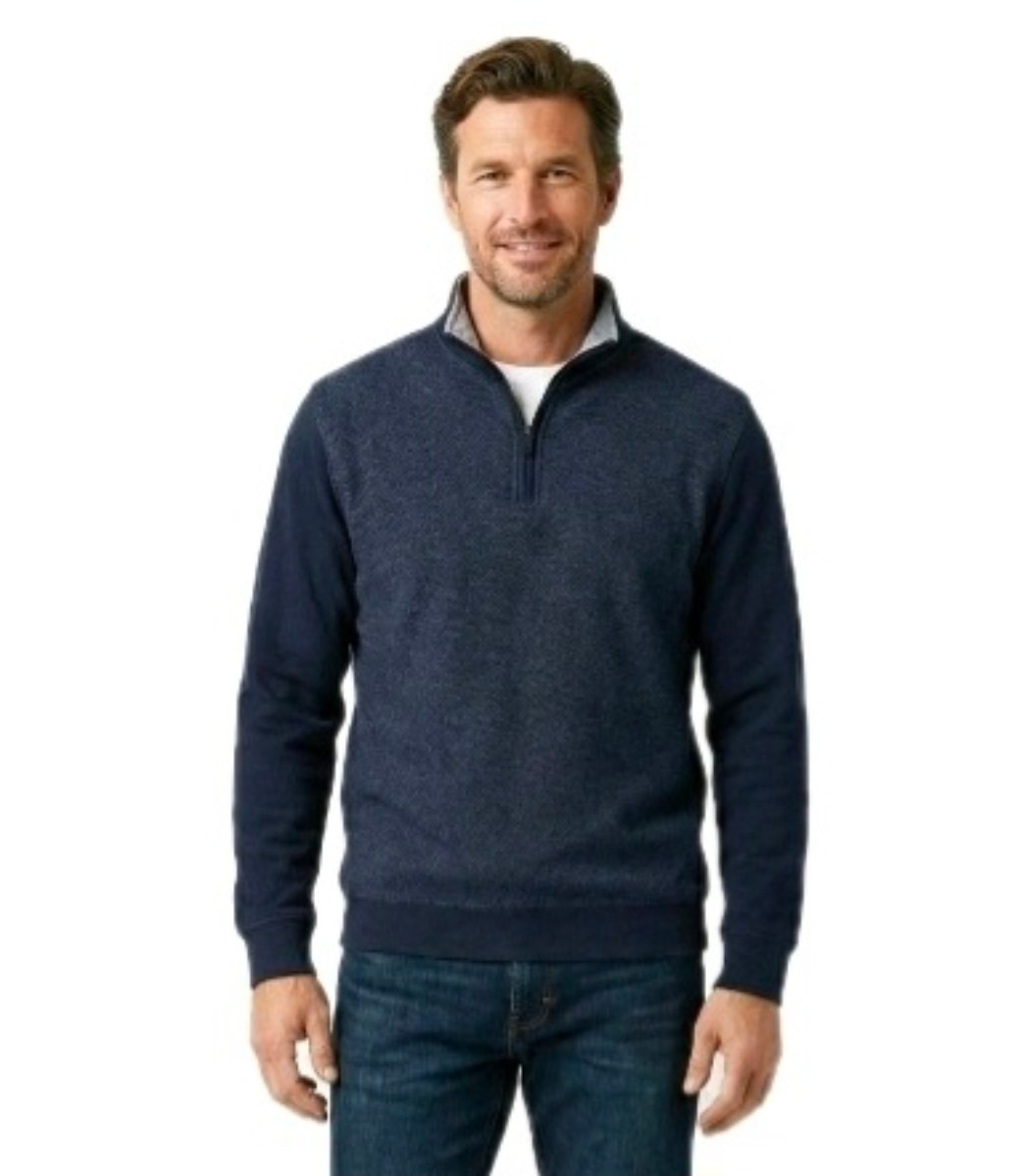 Ted Baker Quarter Zip Men's Textured Pullover | eBay