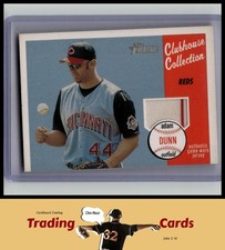 Adam Dunn 2003 Topps Heritage #CC-AD Reds MEM Baseball Patch Card EX