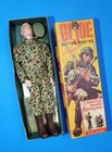 Vintage 1964-69 GI Joe Action Marine Original Action Figure + Original Box USED