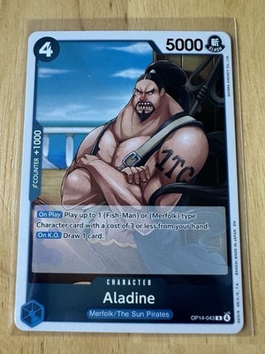 Aladine OP14-043 RARE ENGLISCH 
