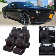 For Dodge Challenger Charger Sxt Rt Car Seat Covers Front Rear Full Set Cushion