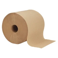 ABILITY ONE 8540-01-667-1043 Paper Towel Roll,Continuous,Brown,PK6 494M31
