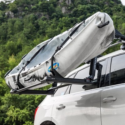 TOOENJOY Heavy-Duty Kayak Lift Assist Roof Rack, 100 LBS Capacity Kayak Canoe