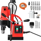 Mag Drill Press Electric Portable Magnetic Drill 1100W 550 RPM 1.6" Max Diameter