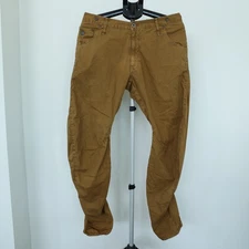 G-Star Raw Arc 3D Jeans Mens 34 x 32 Sinai Loose Tapered Braces COJ Cotton Twill