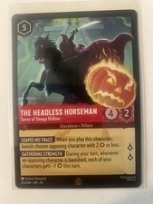 Disney Lorcana TCG Headless Horseman Terror of Sleepy Hollow 125/204 EN