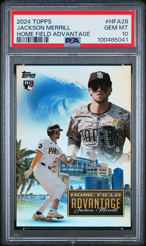 Jackson Merrill #HFA-28 2024 Topps Homefield Advantage card