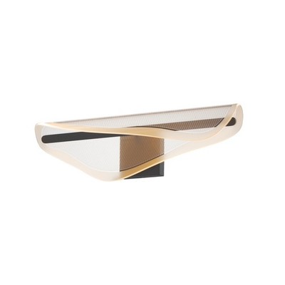 ET2 E24712-144BK Manta 24'' LED Bathroom Vanity Light-Black
