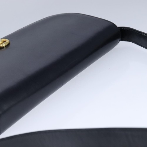 Auténtico bolso de hombro Gucci Horsebit de cuero azul marino - Imagen 16 de 22