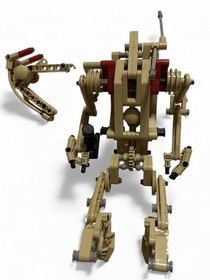 VTG LEGO STAR WARS TECHNIC 8001 BATTLE DROID ALMOST COMPLETE W/ MANUAL AS-IS