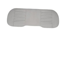 Car Back Seat Cover, Breathable PU Leather Seat Cushion Protector Rear Gray