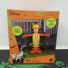 Gemmy Halloween Airblown Inflatable Vampire Tigger Disney Winnie The Pooh 3.5 Ft