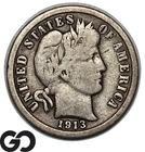 1913 Barber Dime