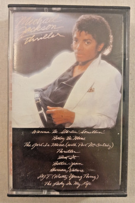 Michael Jackson Thriller Audio Cassette Tape 1982 QET 38112