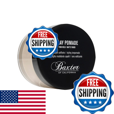 Baxter Of California Clay Pomade Firm Hold / Matte Finish Hair Pomade For Men