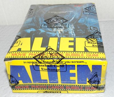 1979 TOPPS ALIEN MOVIE WAX BOX NEW BBCE SEALED BY BBCE VINTAGE ALIENS