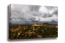 Caprock Canyons State Park Canvas: Texas Panhandle Western Landscape Wall Art