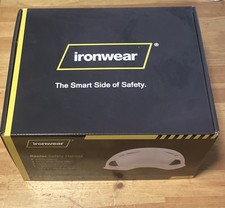 Ironwear Type II Hard Hat ANSI Z89.1 Class C Red With Chin Strap