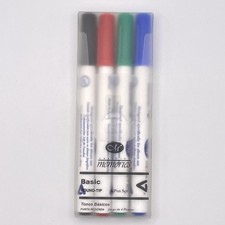 Creative Memories Basic Round Tip 4 Pen Set Scrapbooking Multicolor Japan New