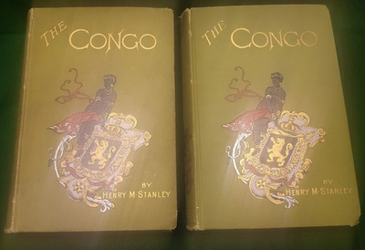 #ad The Congo by HENRY M. STANLEY 1st Edition 1885 Very Nice Condition Maps $325.00