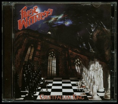 False Witness Crestfallen King CD new power metal reissue 1980-93 indie private