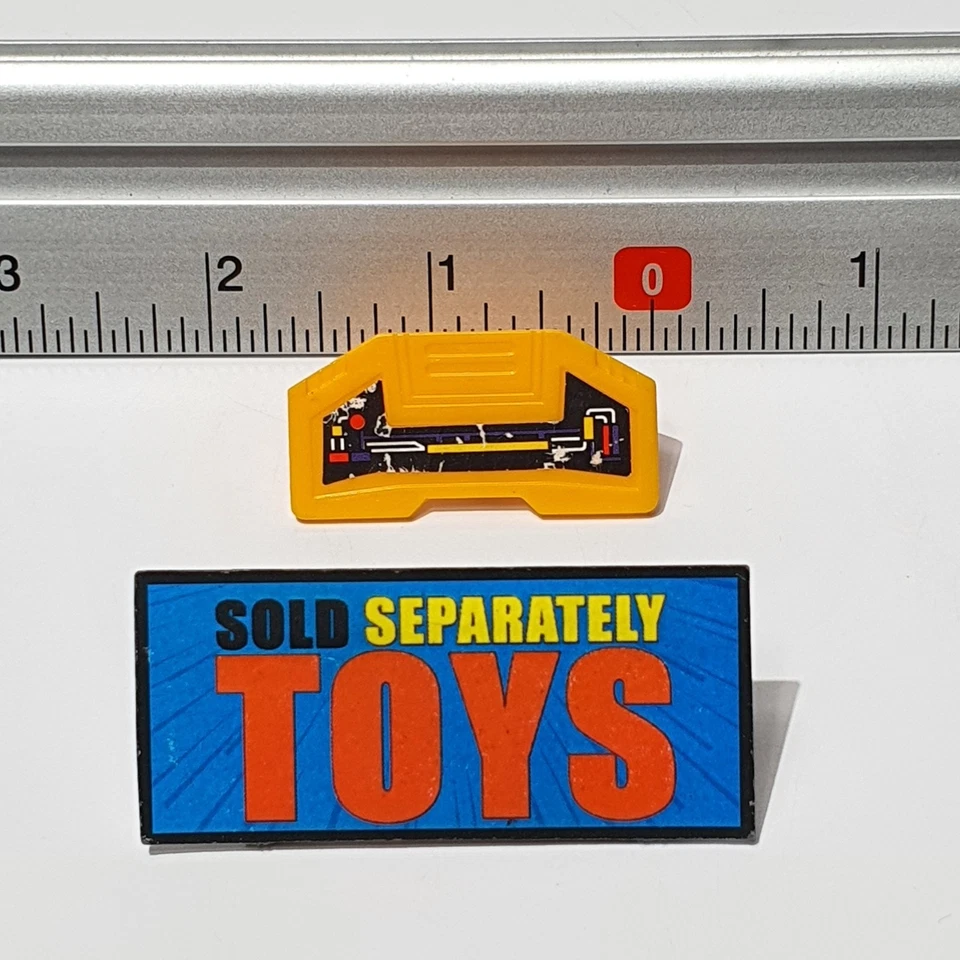 Transformers G2 Onslaught CHEST SHIELD plate cover 1994 Bruticus accessory part - Image 2 of 4