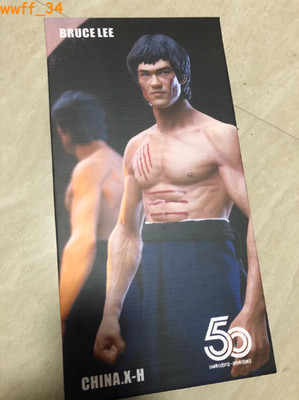 カツ　李小龍 1/6 CHINA. X-H Bruce Lee 李小龙 Figure Statue Action Model NEW IN