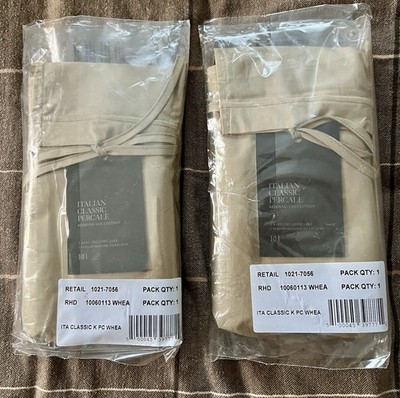 Restoration Hardware Pillowcases Italian  Percale King Pillow Cases