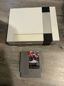 Vintage 1985 Nintendo NES  Home Console W/ Mike Tyson Punch Complete Tested