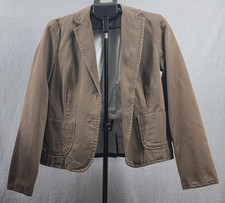 Gap Women's Olive Green Casual Blazer Size 10