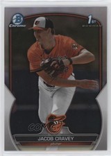 2023 Bowman Draft Chrome Refractor Jacob Cravey #BDC-189 6u5
