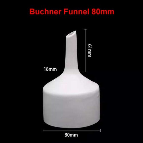 40mm - 200mm Ceramic Buchner Funnel Porcelain Chemistry Porous Filter Funnels AU - Picture 11 of 15