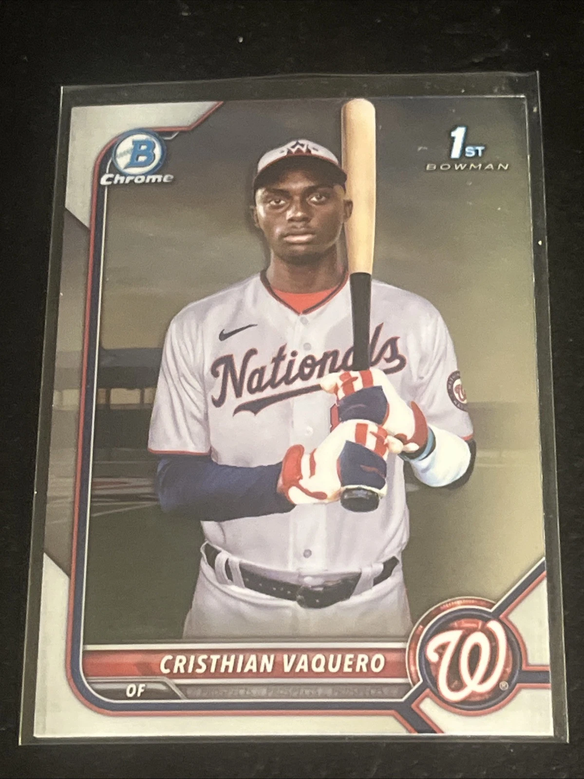Cristhian Vaquero trading card