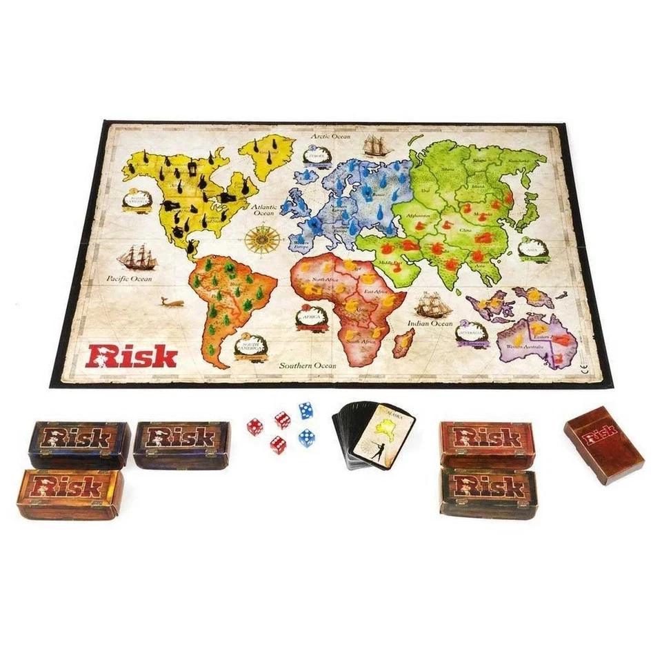 RISK The Game Of Strategic Conquest Board Game Hasbro/2015 - New/Sealed - Image 3 of 4