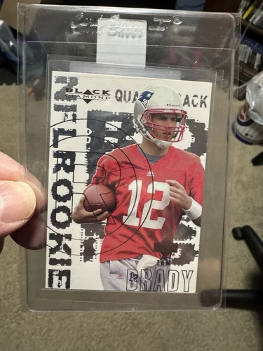 2000 Upper Deck Black Diamond - NFL Rookie Tom Brady #126 (RC)