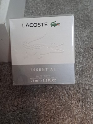 Lacoste Essential Eau De Toilette Natural Spray  - 2.5oz/75mL - Authentic. New