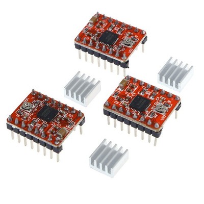  3 Pcs Reprap Board Kompatibel Schrittmotor Schrittmotorregler Controller